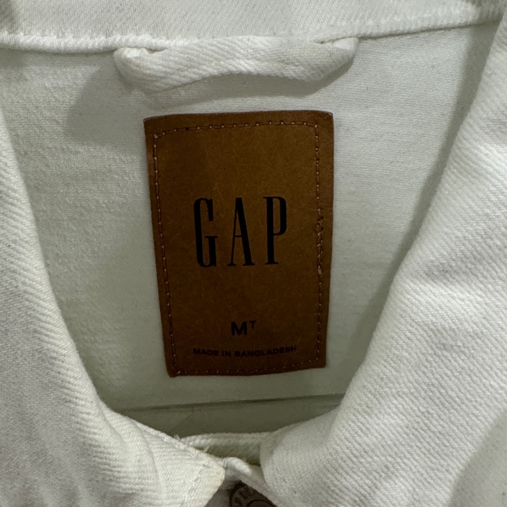 Gap Classic White Jean Jacket - image 2